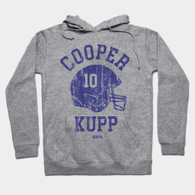 Cooper Kupp Los Angeles R Helmet Font Hoodie by TodosRigatSot